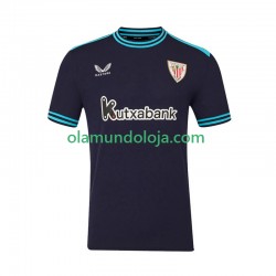 Camisola Athletic Bilbao Homem Equipamento Segundo 2025-2026 Manga Curta